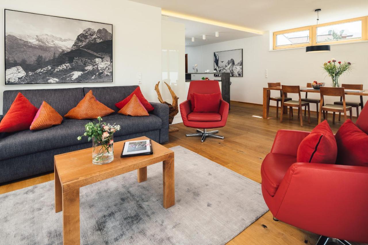 Schneeweiss Lifestyle - Apartments - Living Serfaus Kültér fotó